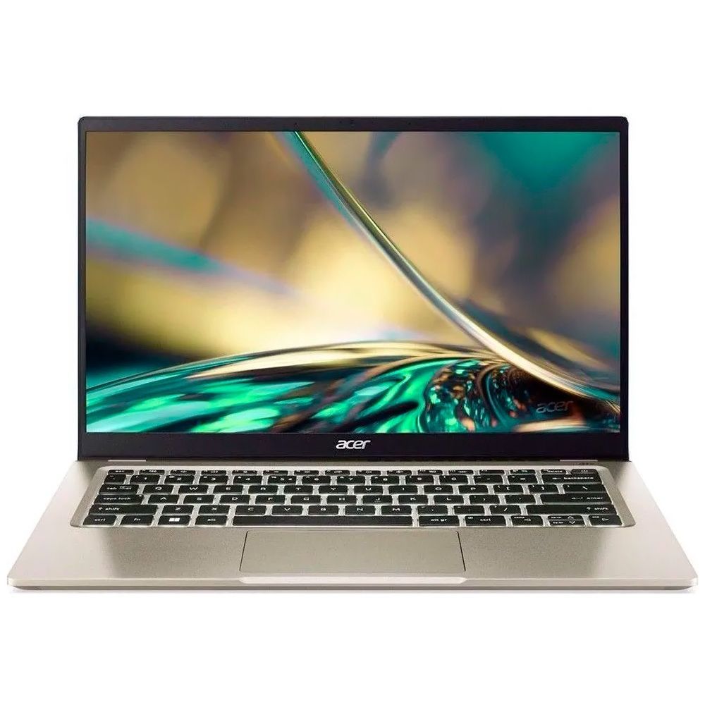 Ноутбук ACER SF314-512 i5-1240P/8GB/SSD512GB/14"/Iris Xe/IPS/FHD/Free DOS/Haze Gold (NX.K7NER.008)