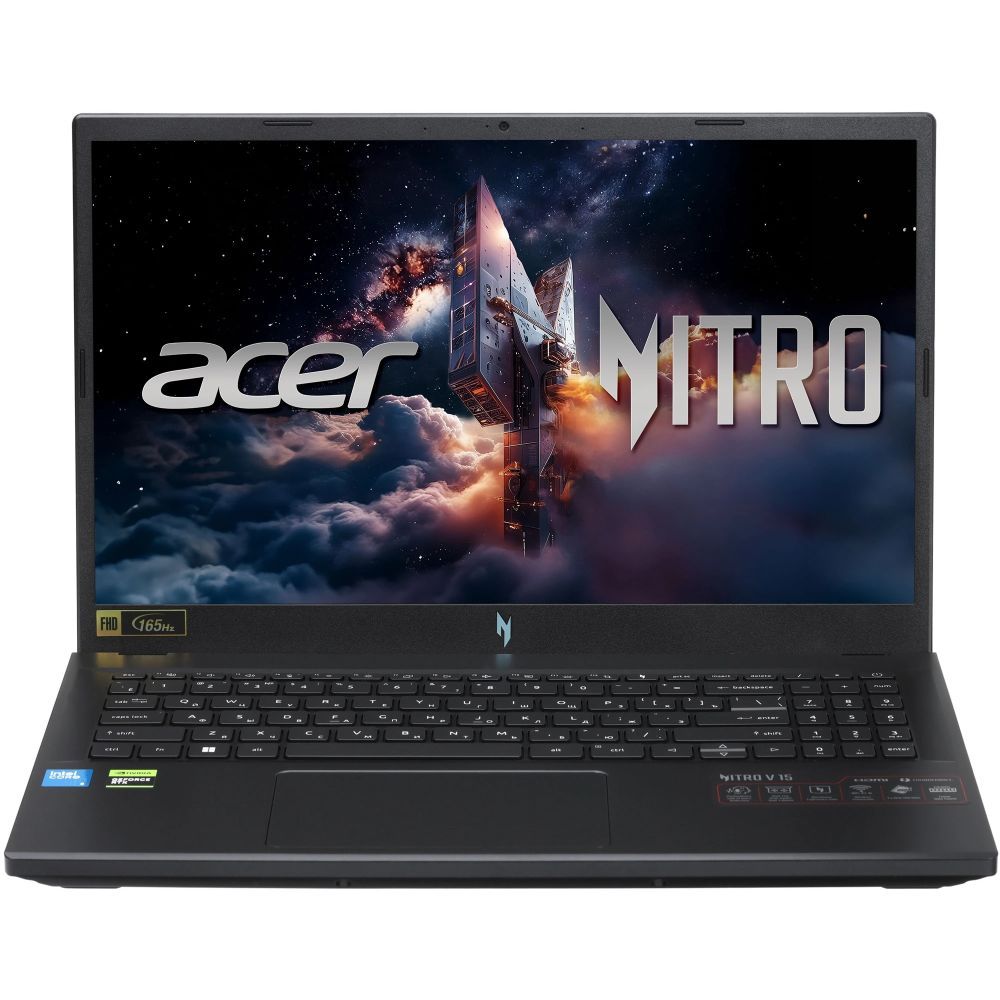 Ноутбук Acer Nitro ANV15-52 15,6"FHD IPS 165Hz 300 nit/Core 5 210H/RTX 4050 6GB/16GB DDR4/SSD 512GB/