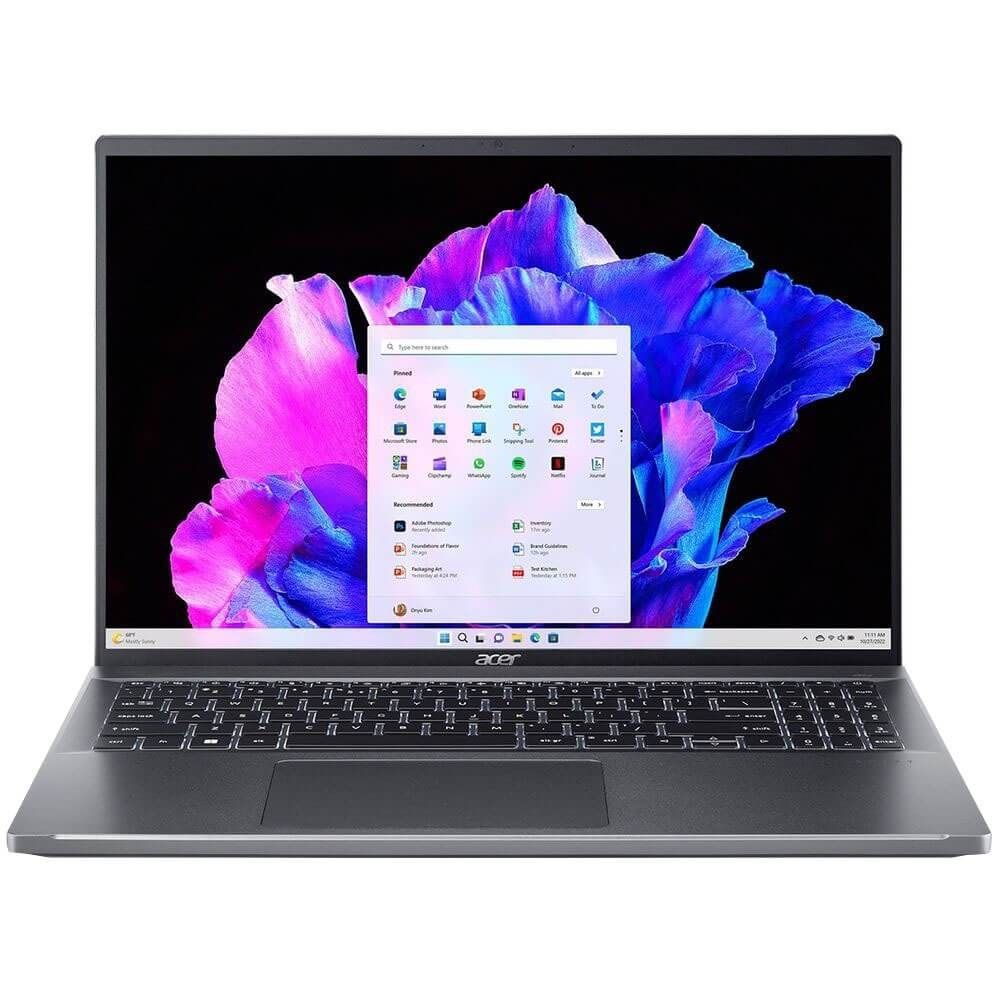 Ноутбук Acer Swift SFG16-72-50UC Core Ultra 5 processor 125H/16GB/SSD1024GB/16.0"/IPS/WQXGA/Win11/Ir