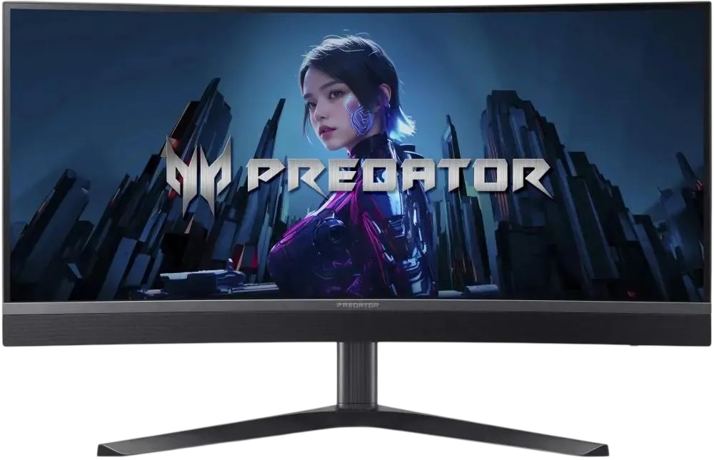 Монитор Predator X34V3bmiiphuzx 34" VA 3440x1440 180 Hz 1000cd/m2 1ms 2xHDMI(2.0) + 1xDP + 1xTy
