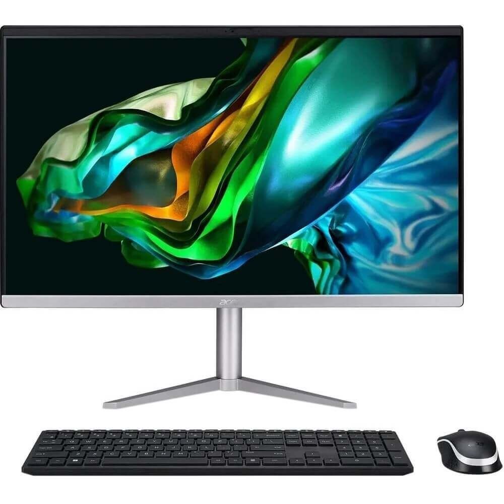 Моноблок Acer Aspire C24-1300/23.8"FHD IPS/Ryzen 3 7320U/8GB DDR5/SSD 512GB//W11H/1Y/Black